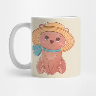 Baby bear in a hat Mug